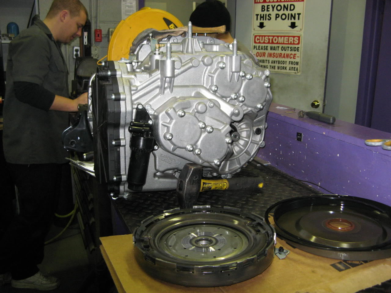 Transmission oil change 5 qts not 8.2 (like in manual). EvolutionM